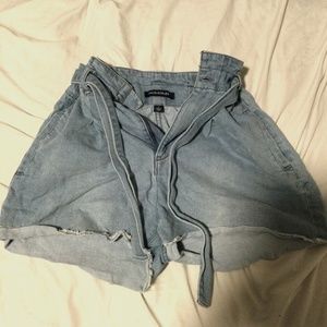 Calvin Klein Paper Bag Shorts